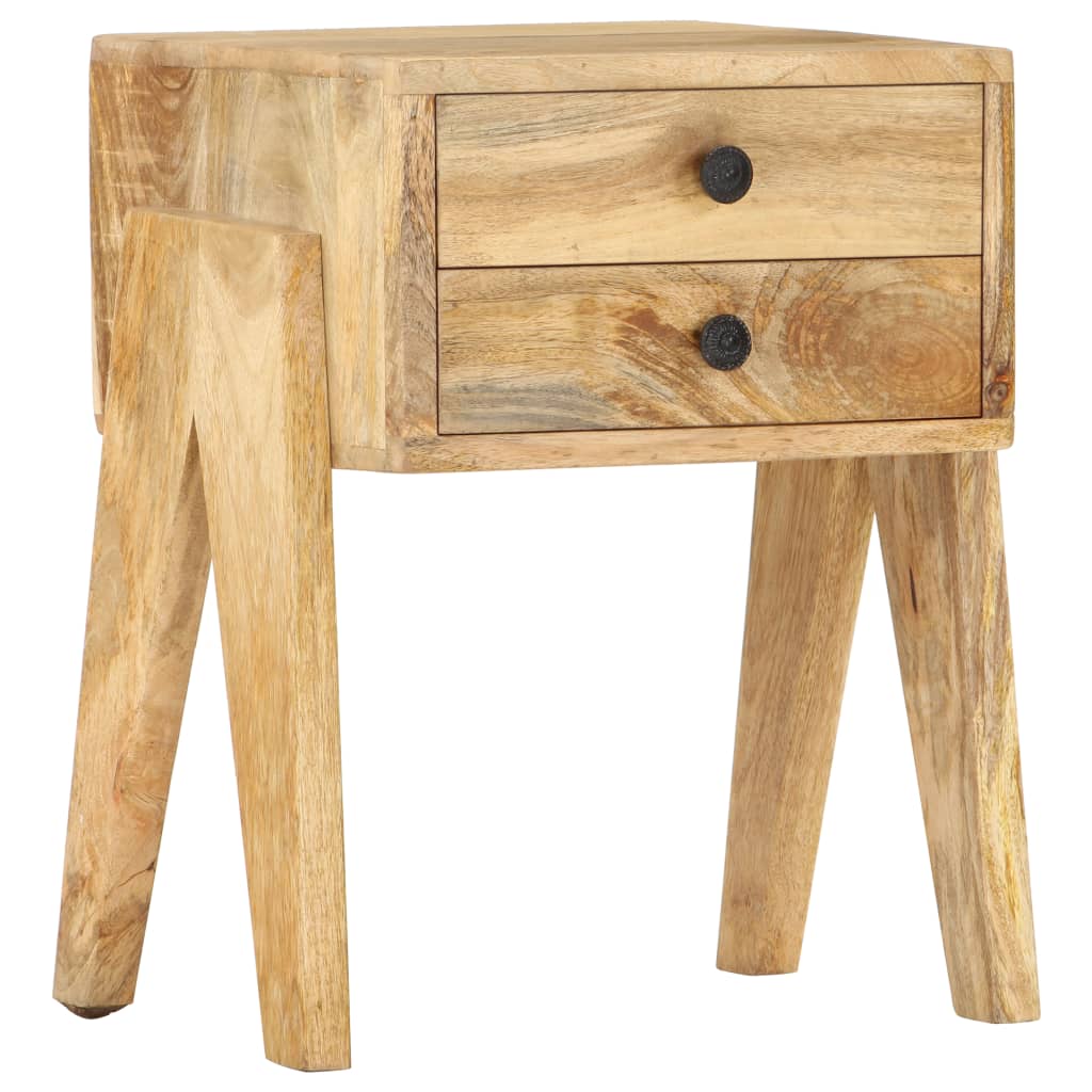  Sängbord 40x35x50 cm massivt mangoträ
