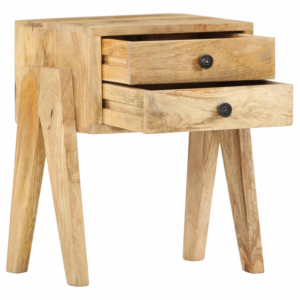  Sängbord 40x35x50 cm massivt mangoträ