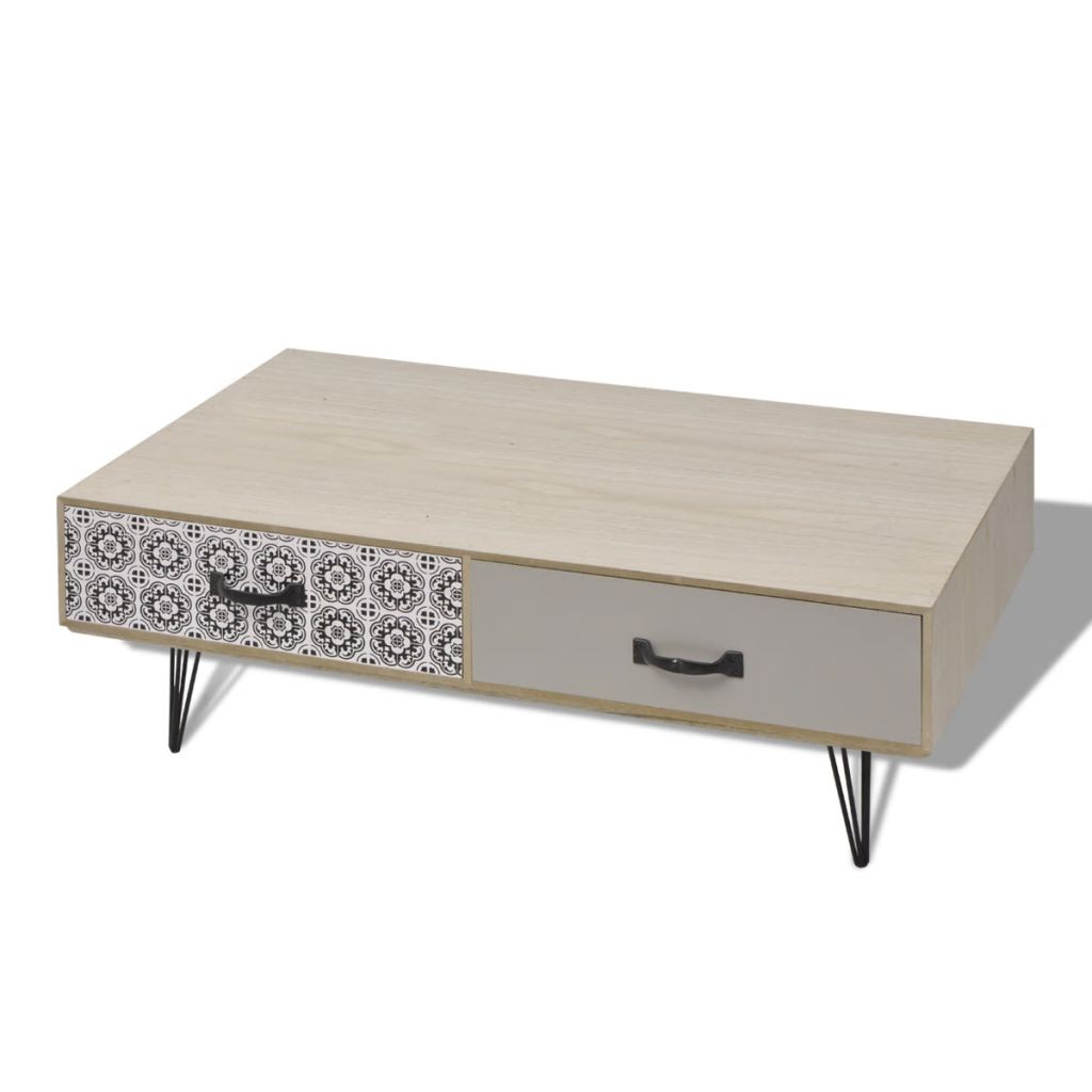  Soffbord 100x60x35 cm beige