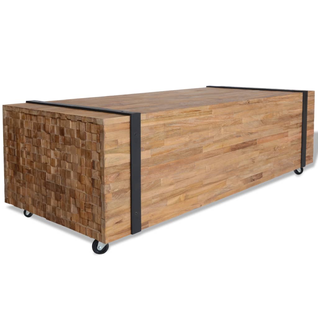  Soffbord i teak 110x45x35 cm