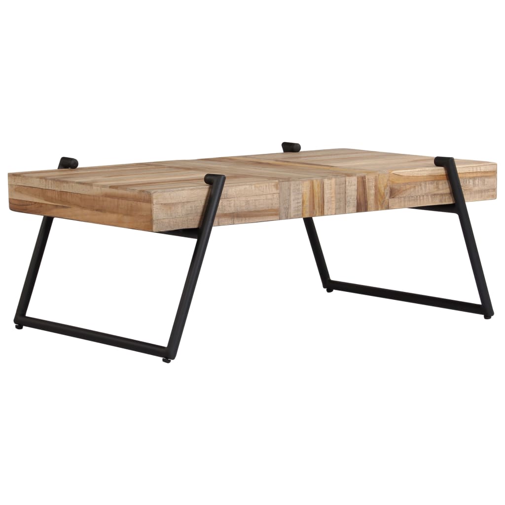  Soffbord återvunnen teak 90x50x33 cm