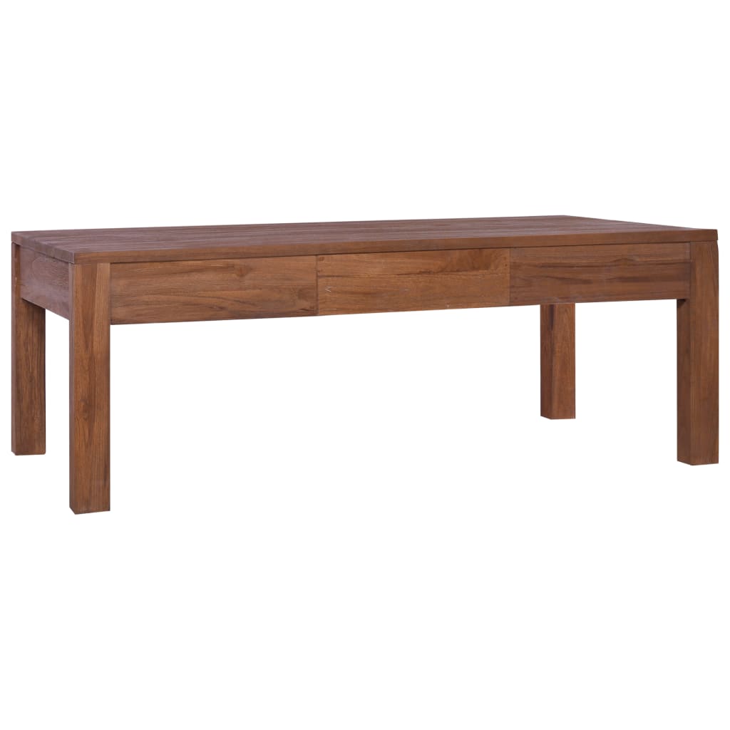  Soffbord 110x60x40 cm massiv teak