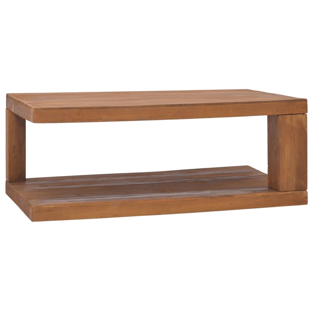  Soffbord 90x50x35 cm massiv teak