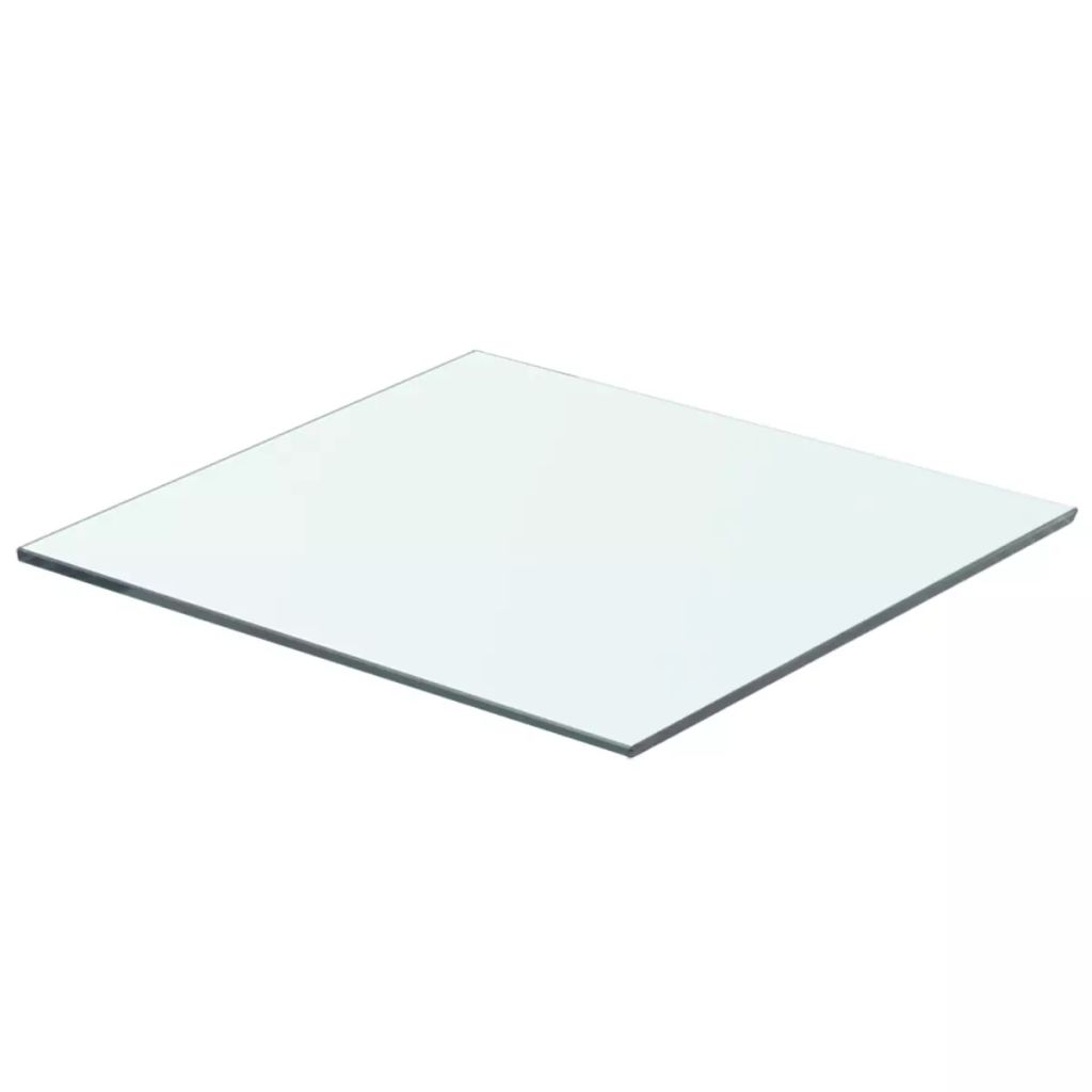  Hyllplan glas genomskinlig 40x30 cm