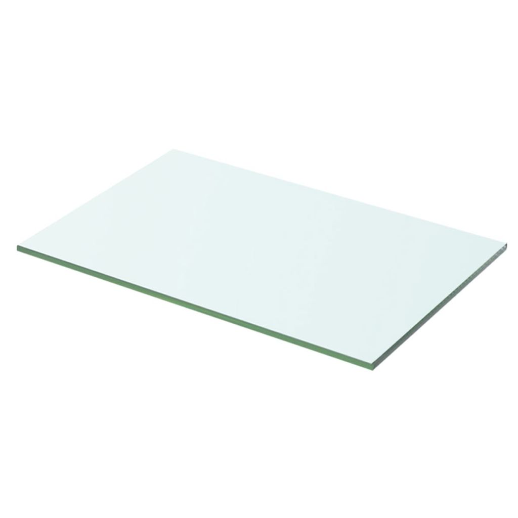  Hyllplan glas genomskinlig 50x25 cm