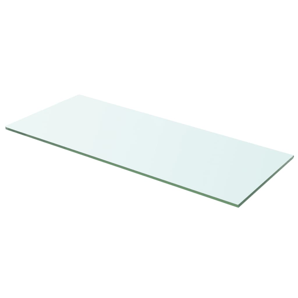  Hyllplan glas genomskinlig 60x20 cm