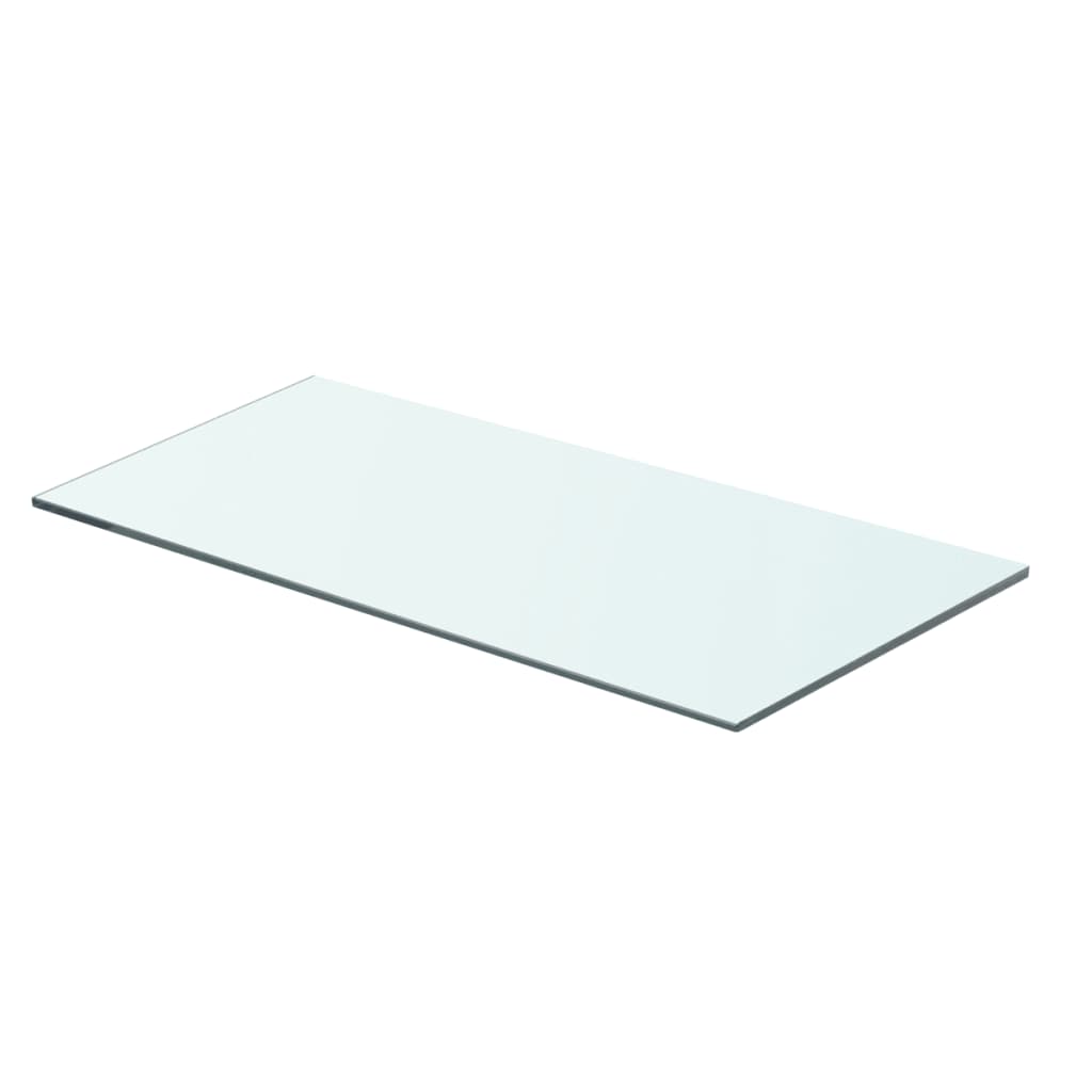  Hyllplan glas genomskinlig 60x25 cm