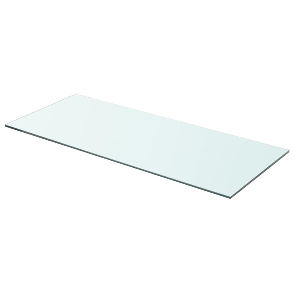  Hyllplan glas genomskinlig 70x30 cm