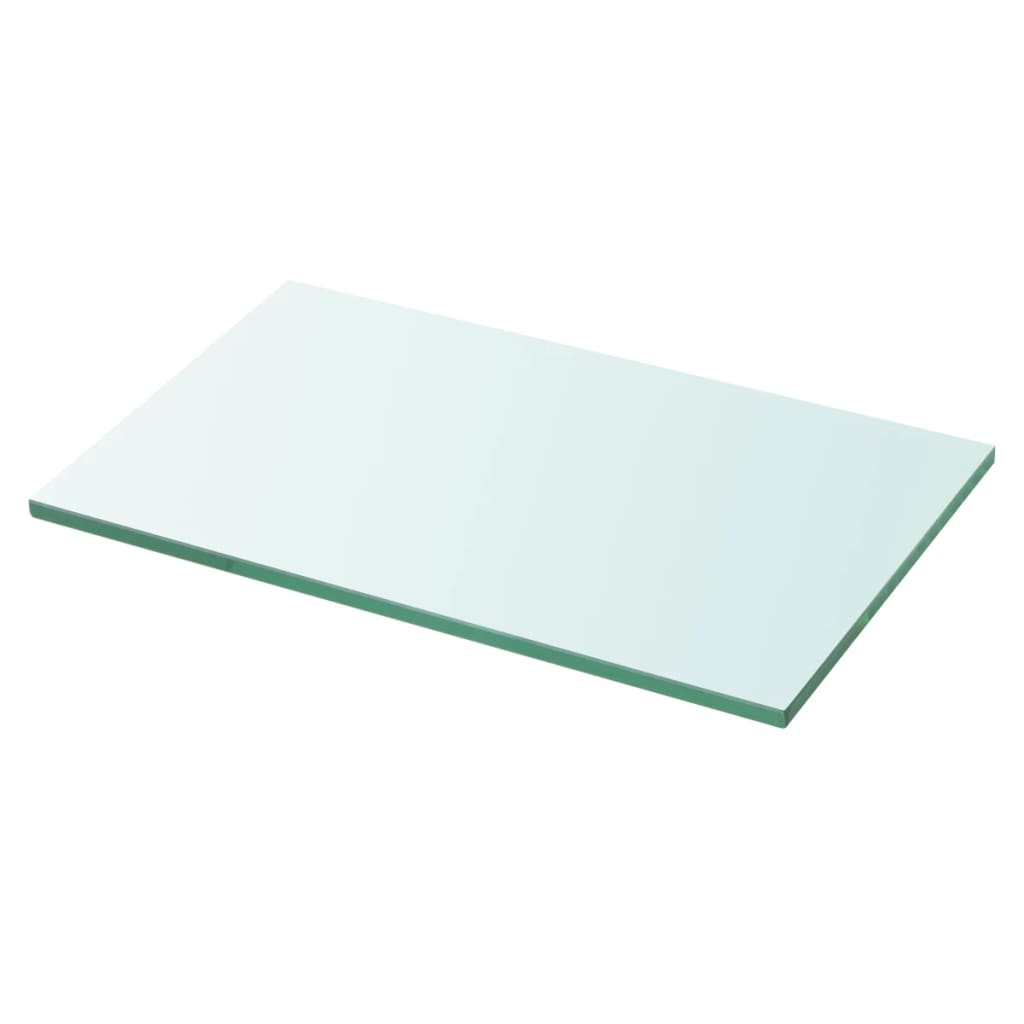  Hyllplan 2 st glas genomskinlig 30x12 cm