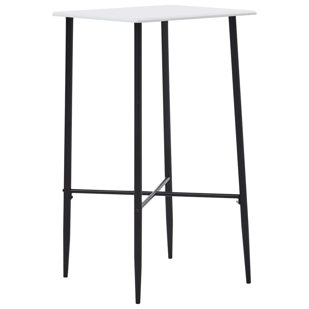  Bargrupp 3 delar plast vit