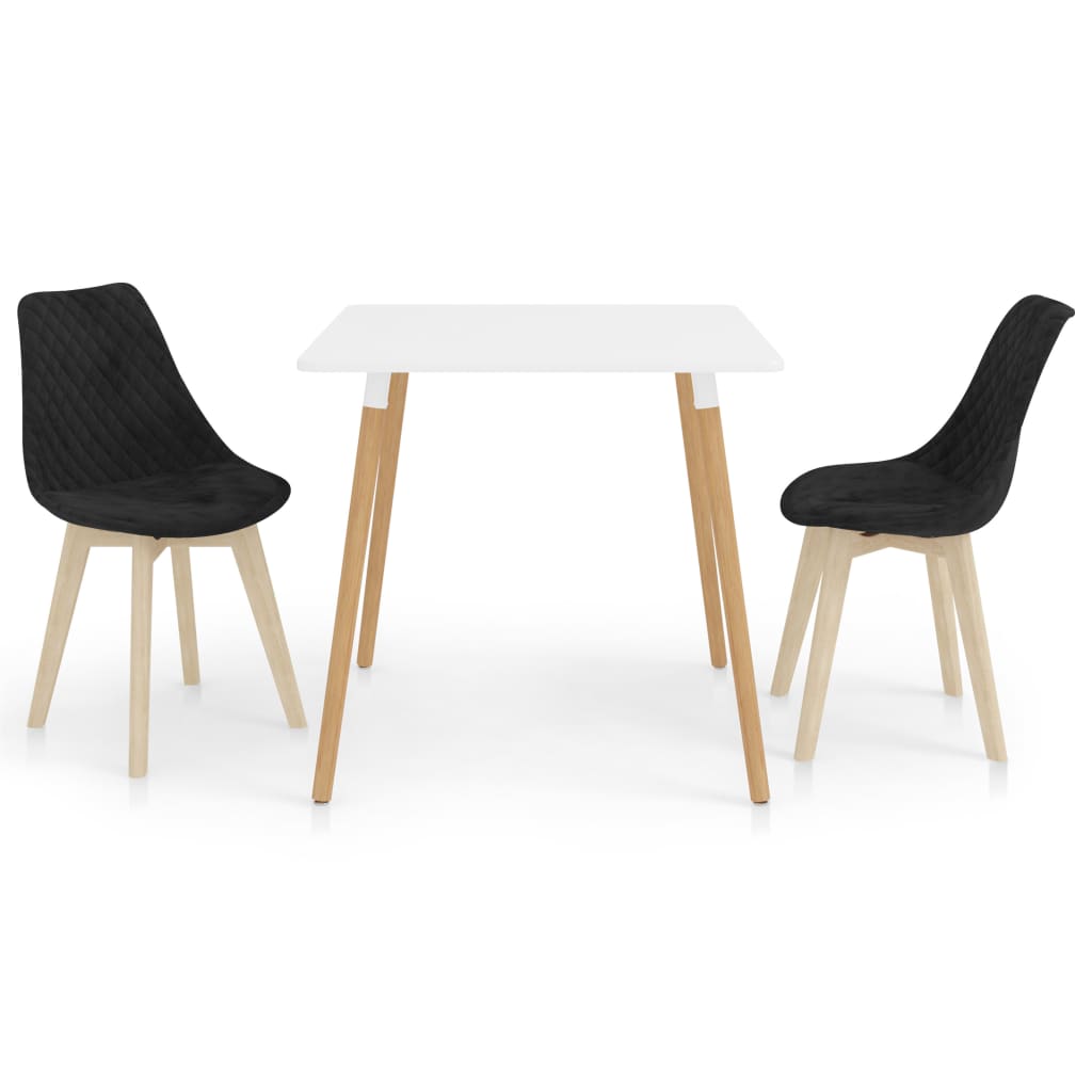  Matgrupp 3 delar svart