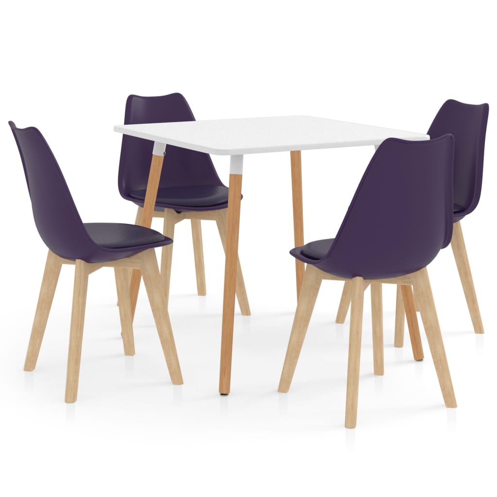  Matgrupp 5 delar mörklila