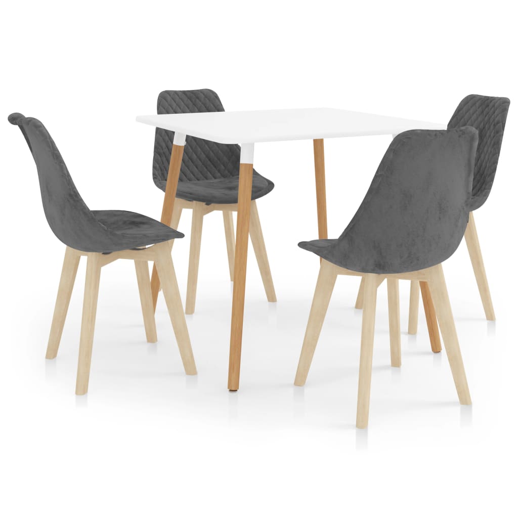  Matgrupp 5 delar grå