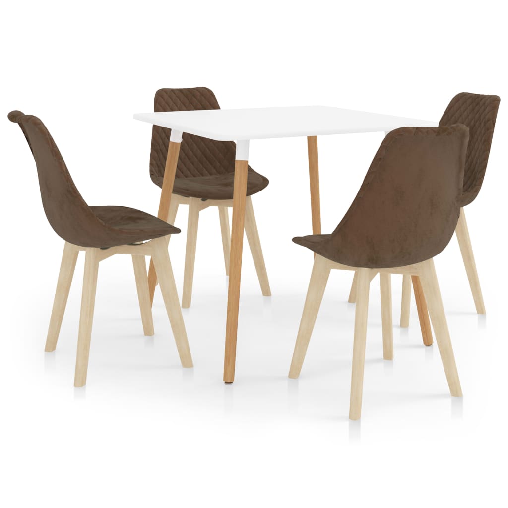  Matgrupp 5 delar brun