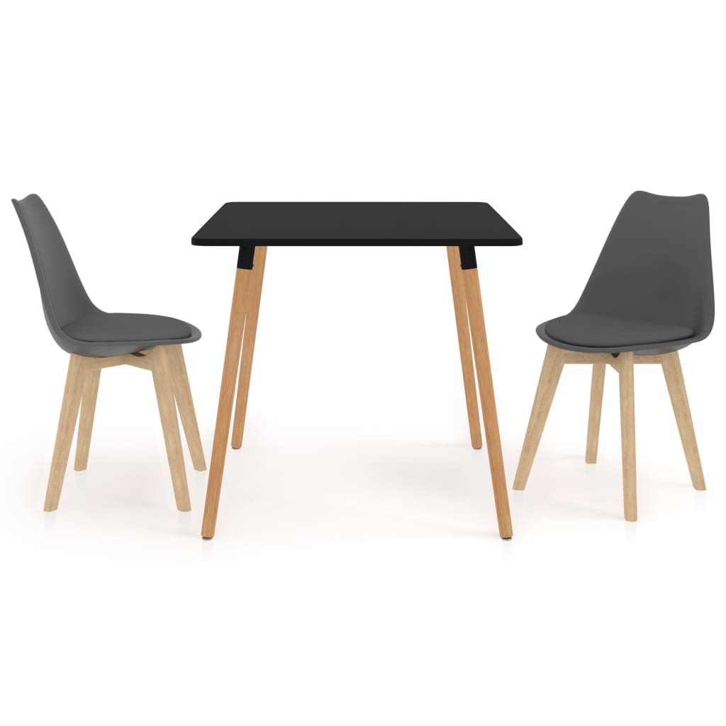  Matgrupp 3 delar grå