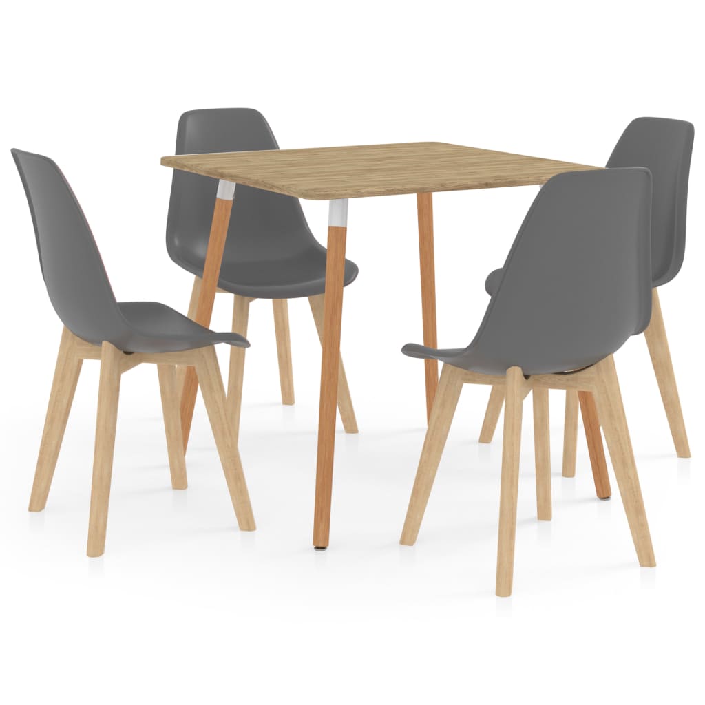  Matgrupp 5 delar grå