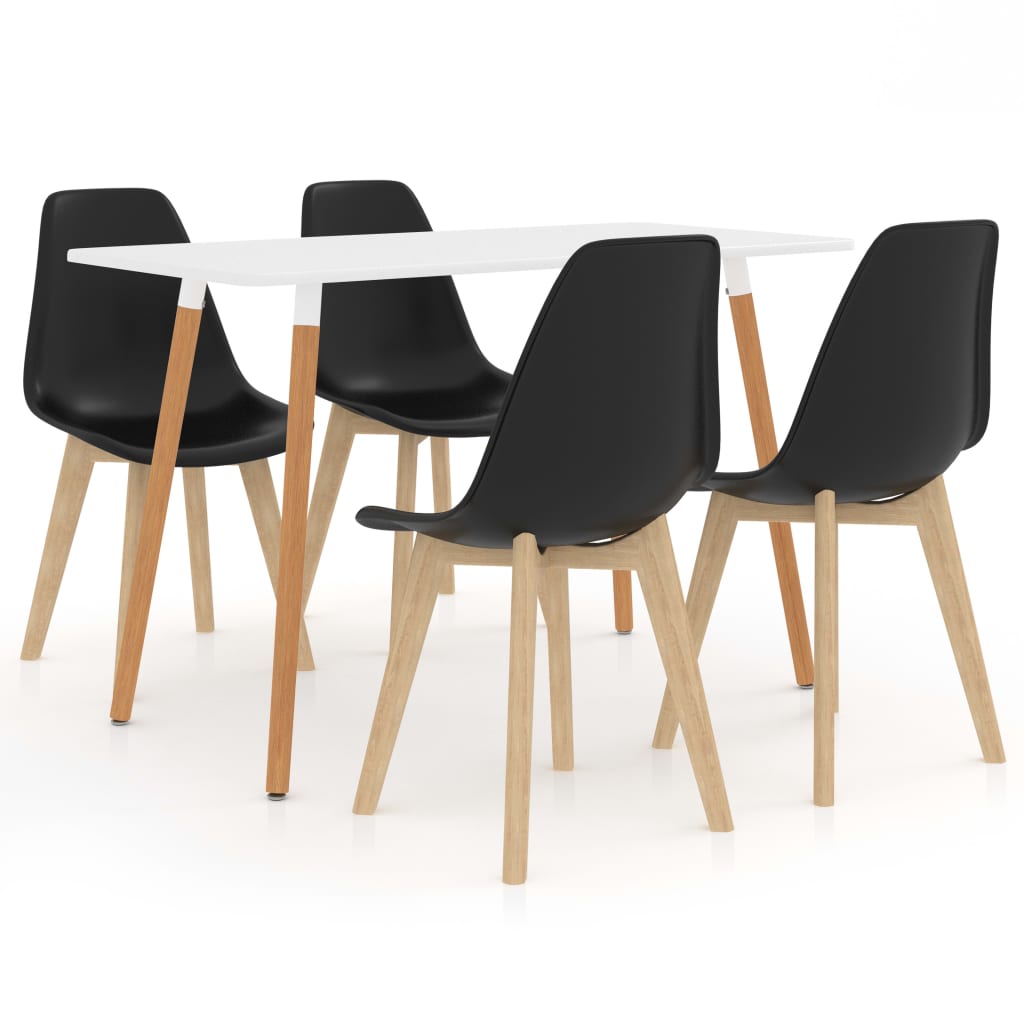  Matgrupp 5 delar svart