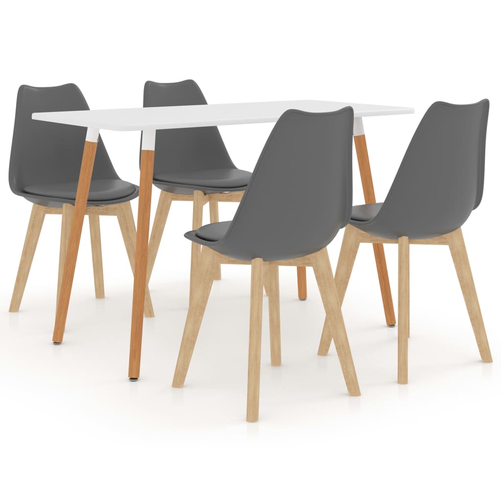  Matgrupp 5 delar grå