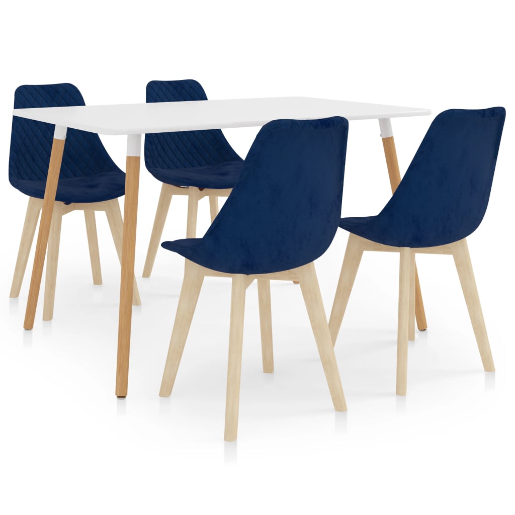  Matgrupp 5 delar blå
