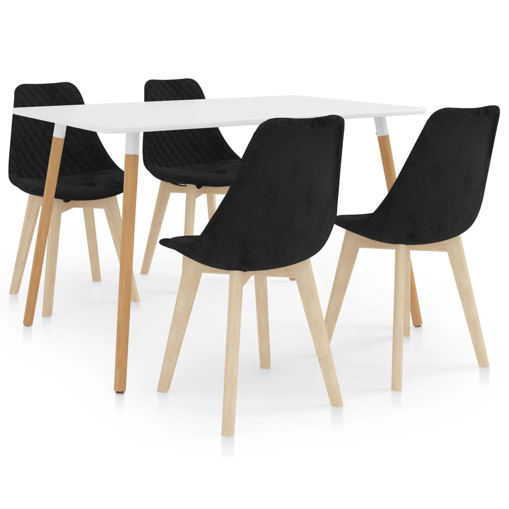  Matgrupp 5 delar svart