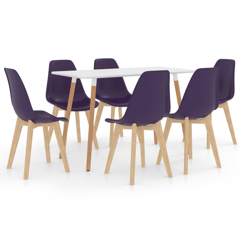  Matgrupp 7 delar mörklila
