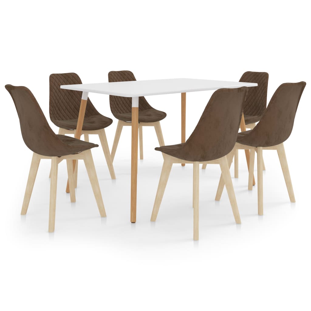  Matgrupp 7 delar brun