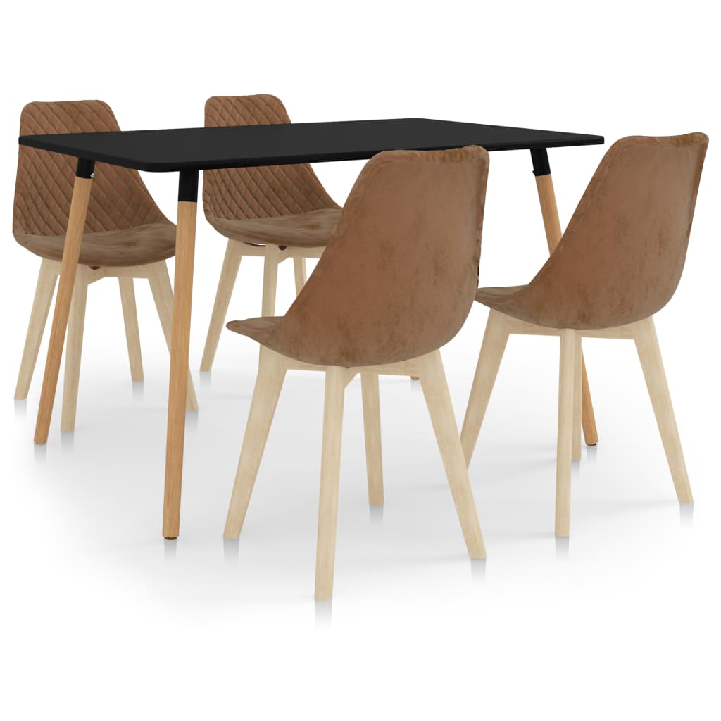  Matgrupp 5 delar brun