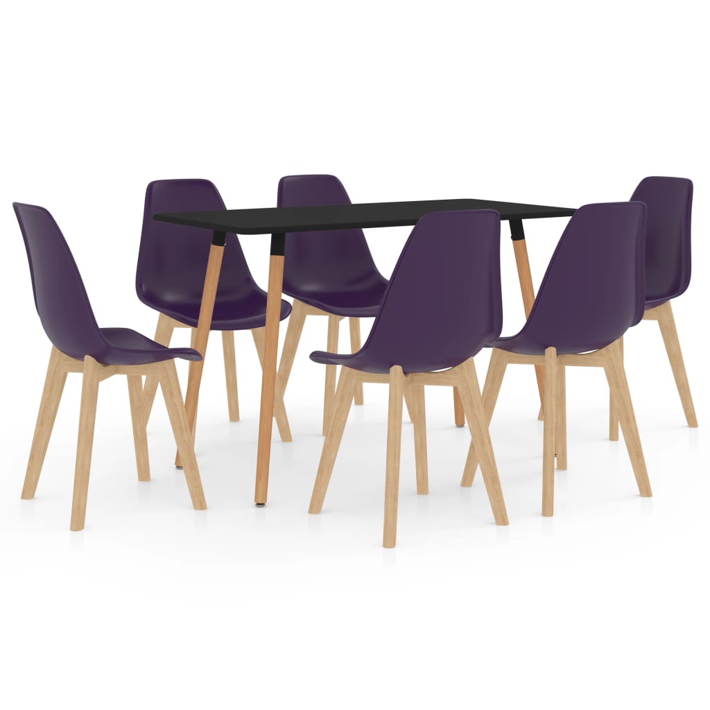  Matgrupp 7 delar mörklila