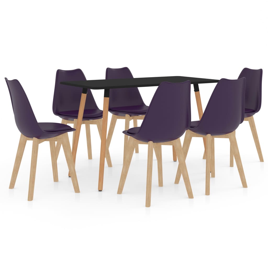  Matgrupp 7 delar mörklila