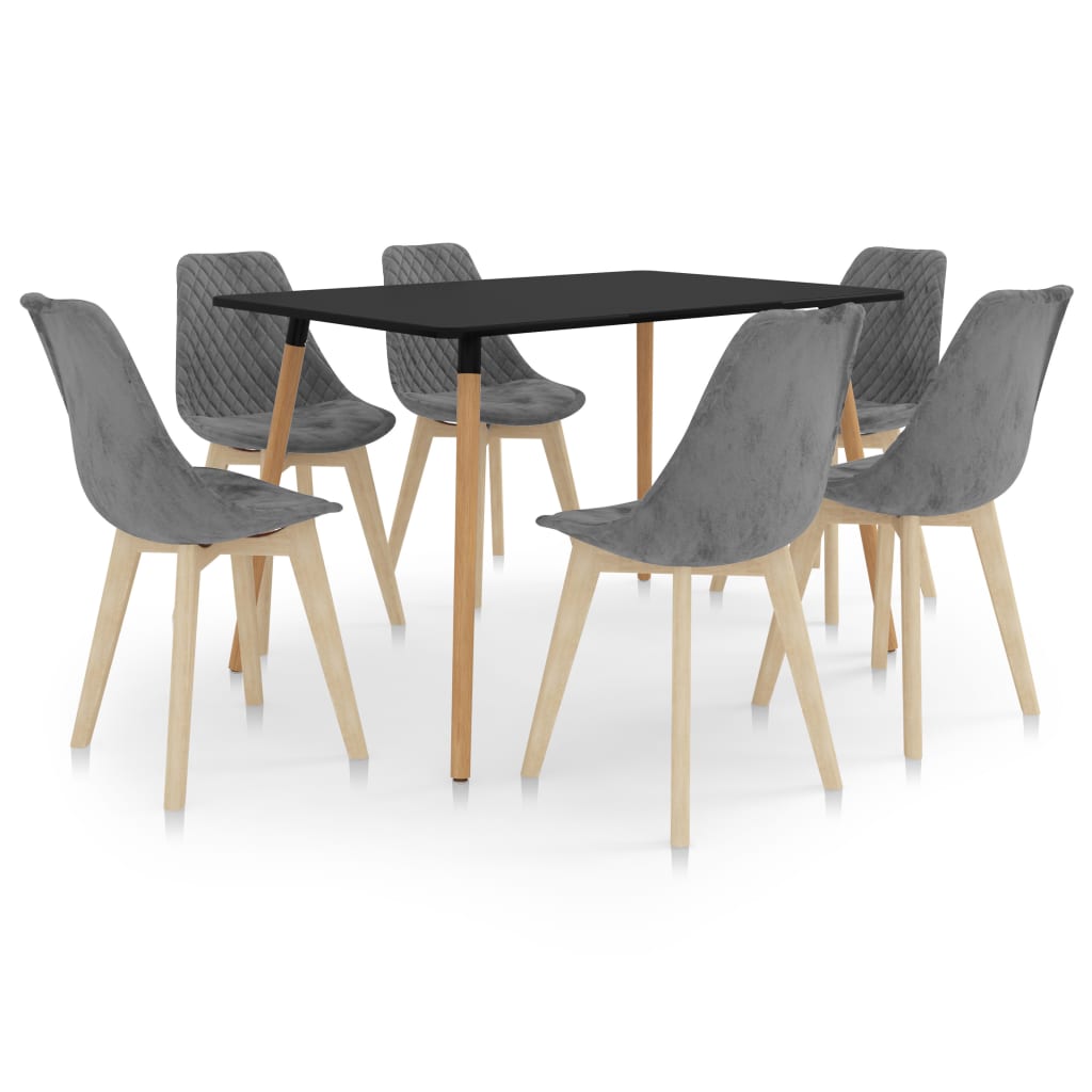  Matgrupp 7 delar grå