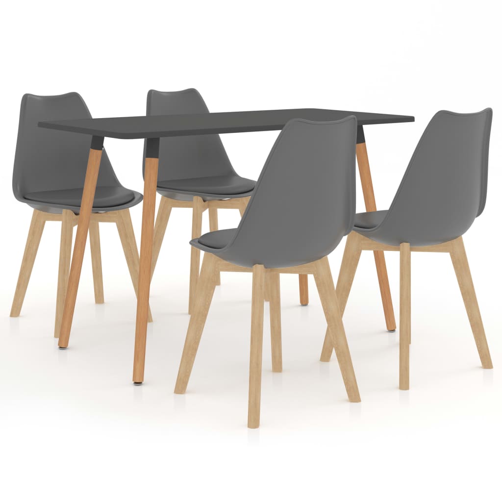  Matgrupp 5 delar grå
