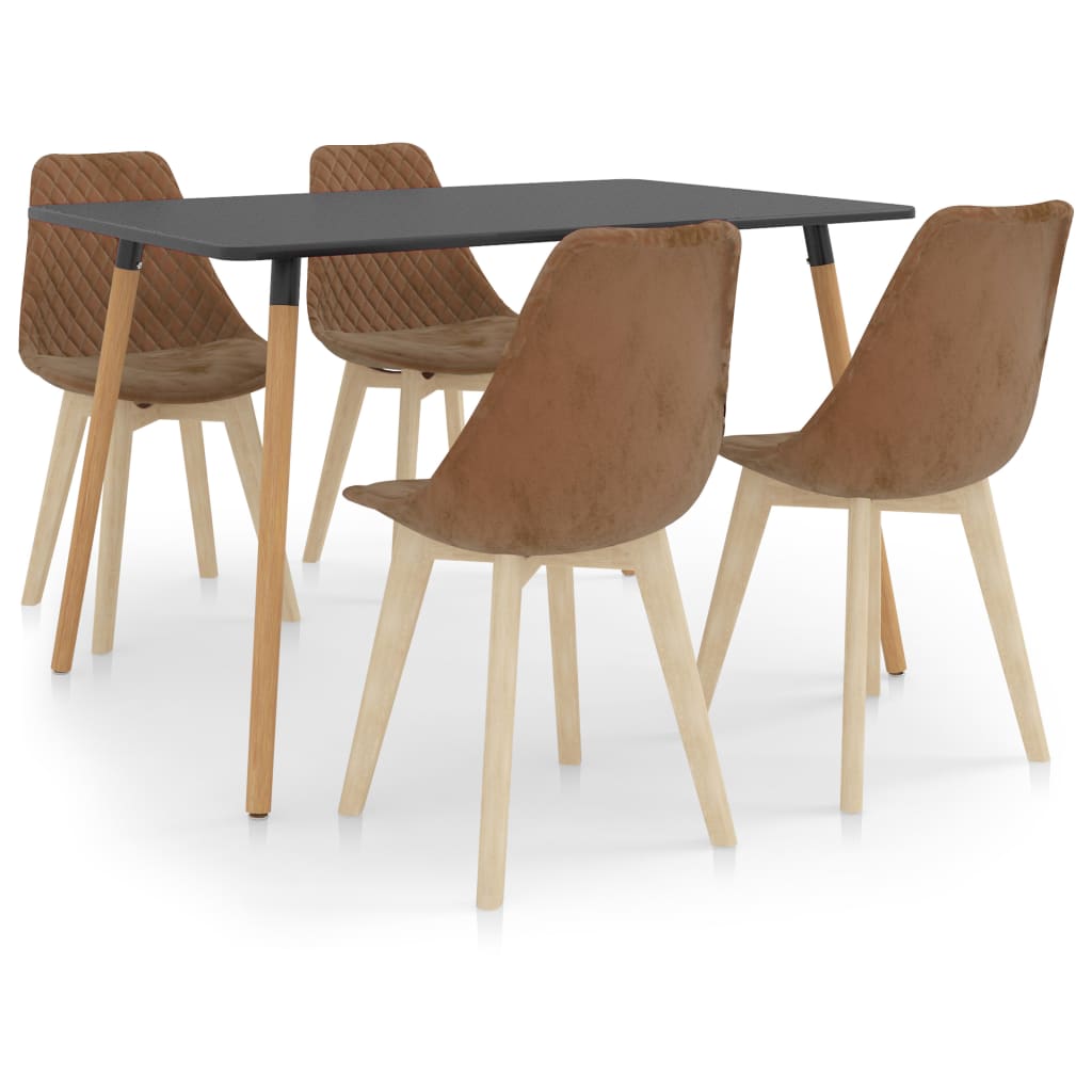  Matgrupp 5 delar brun