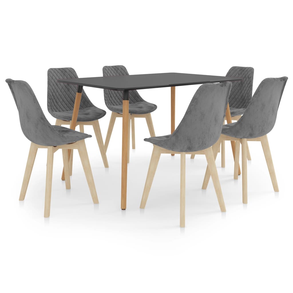  Matgrupp 7 delar grå
