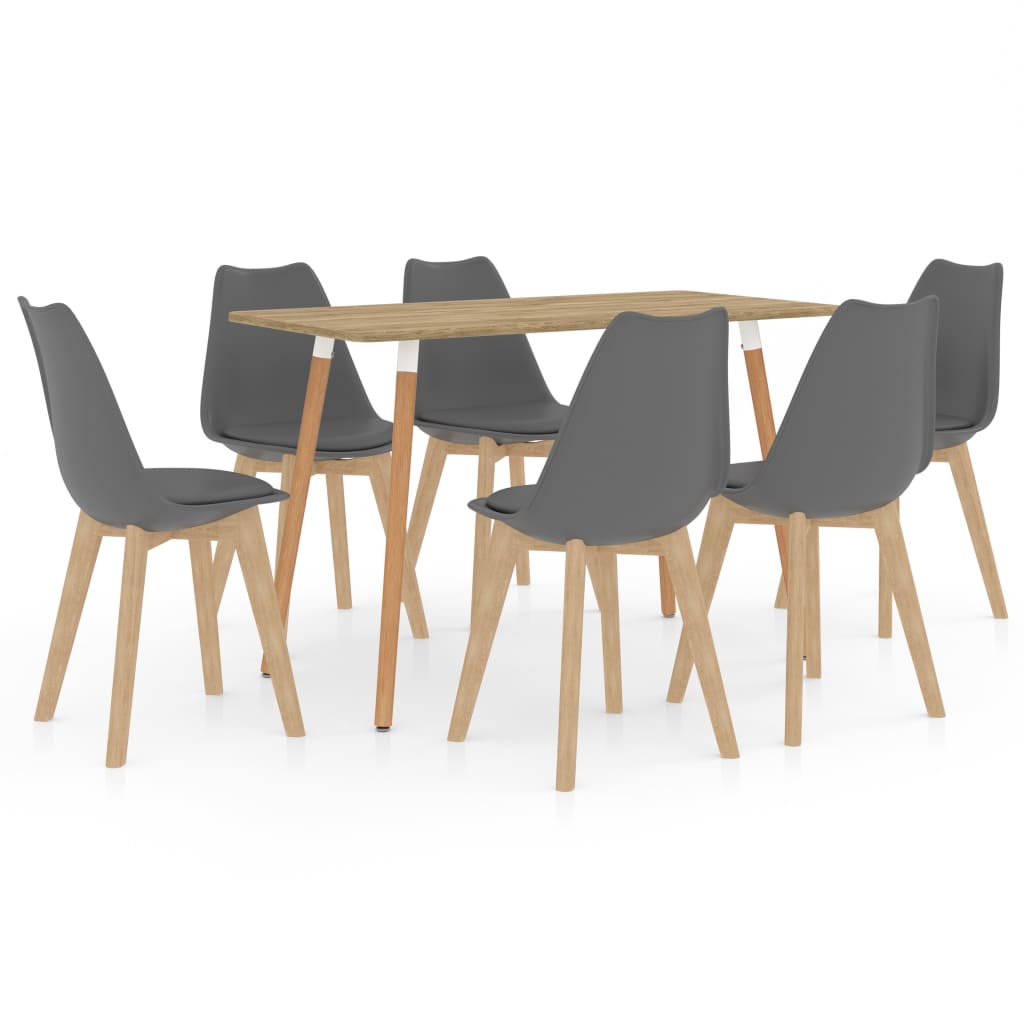  Matgrupp 7 delar grå