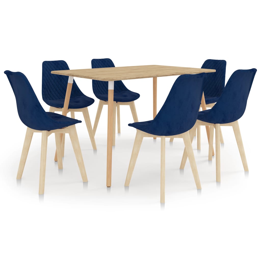  Matgrupp 7 delar blå