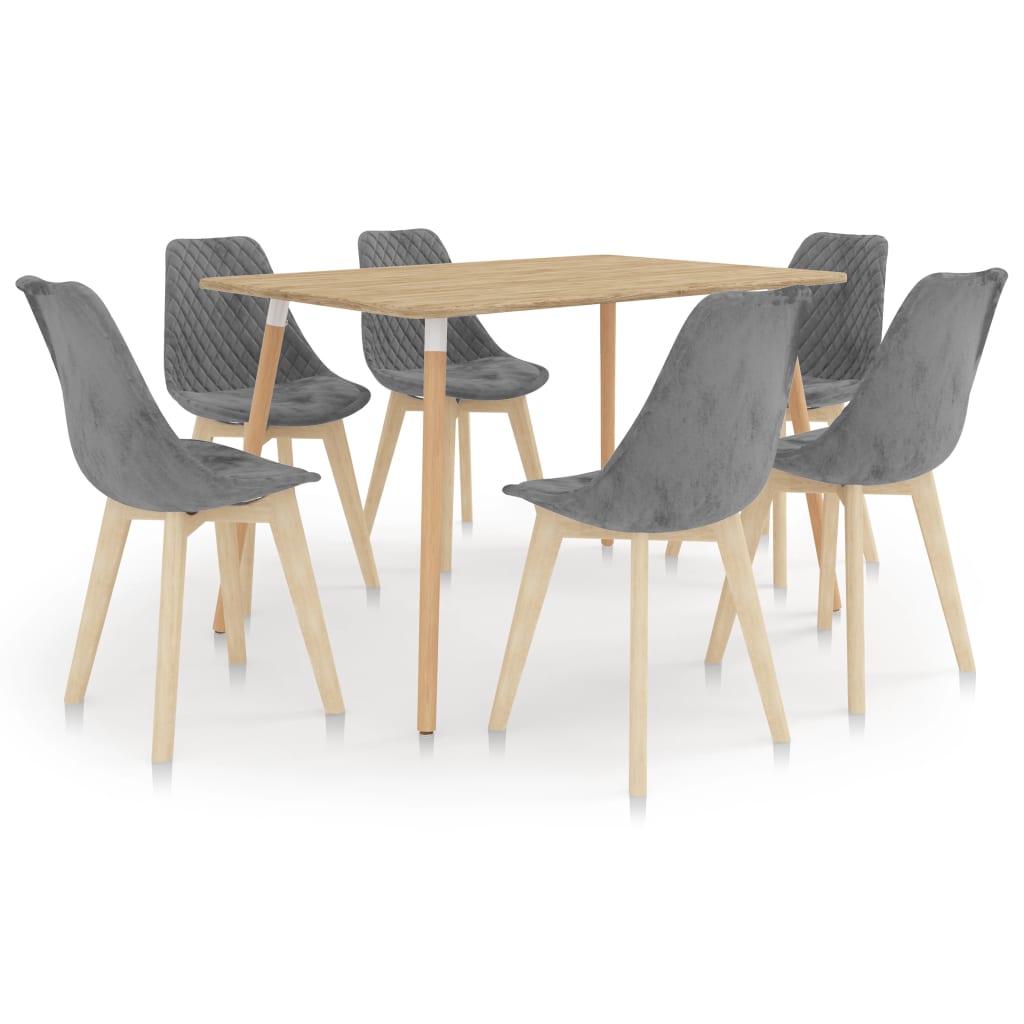  Matgrupp 7 delar grå