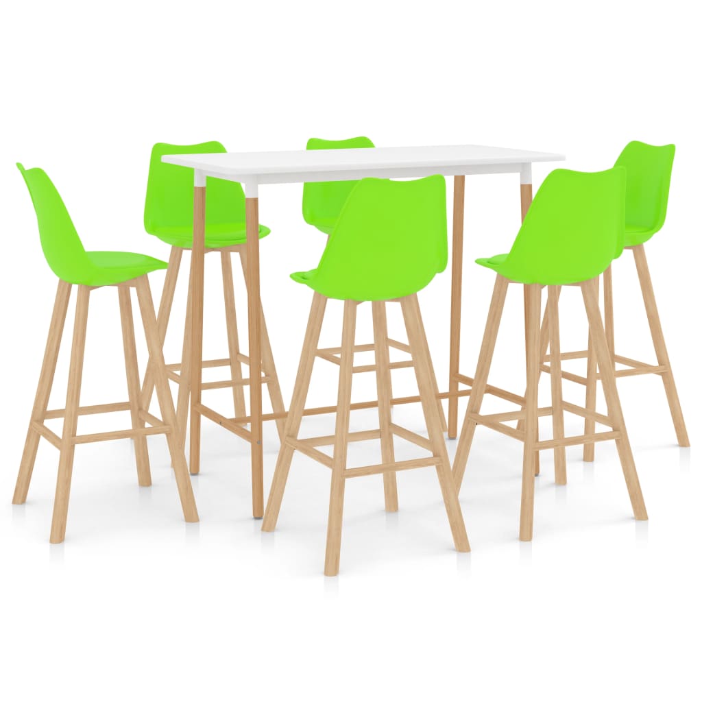  Bargrupp 7 delar grön