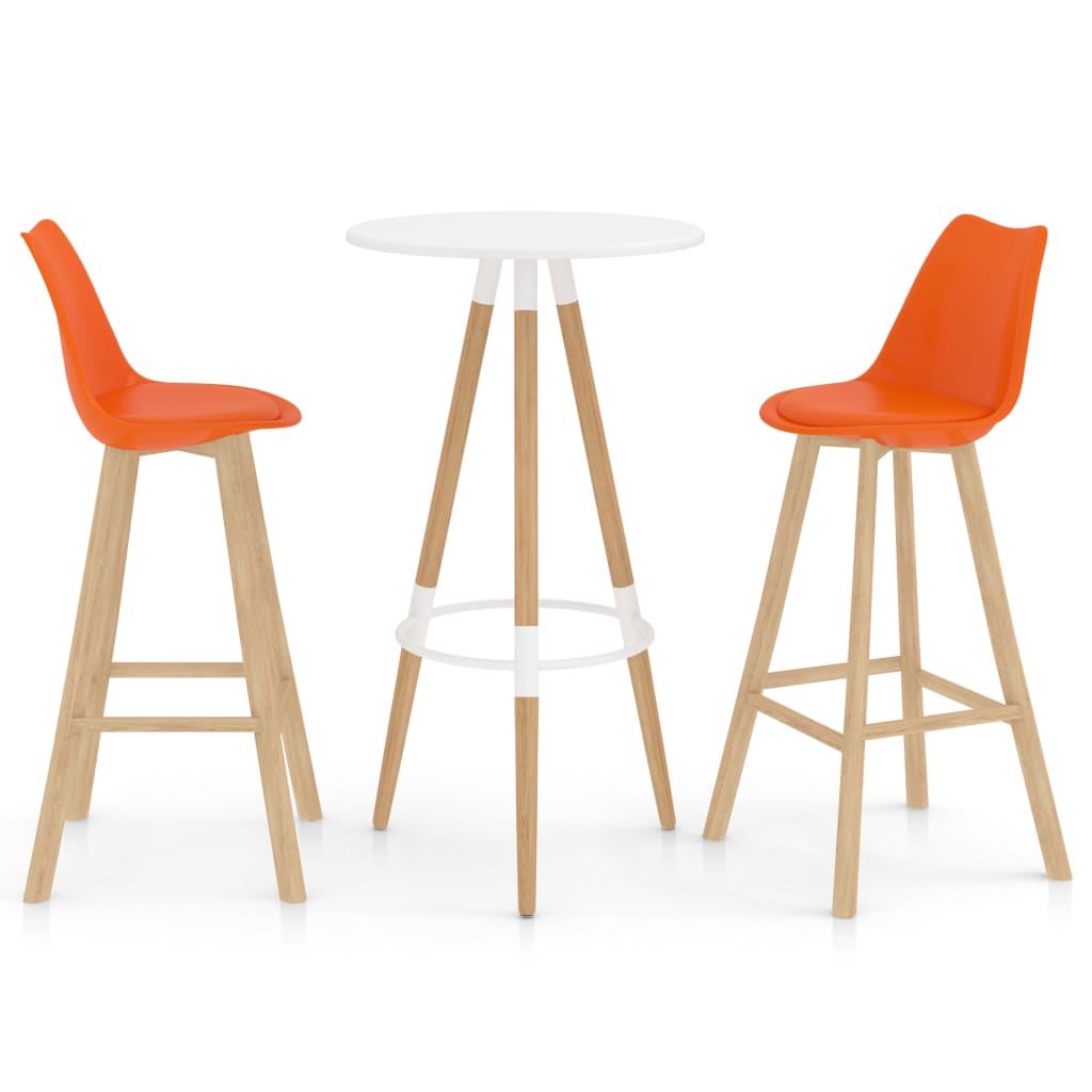  Bargrupp 3 delar orange