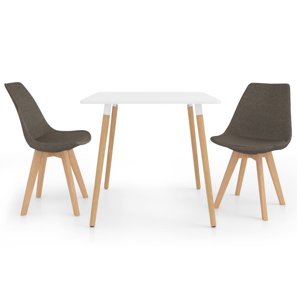  Matgrupp 3 delar taupe