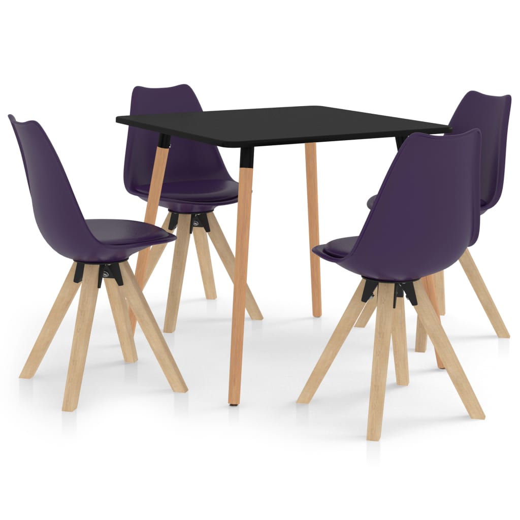  Matgrupp 5 delar lila