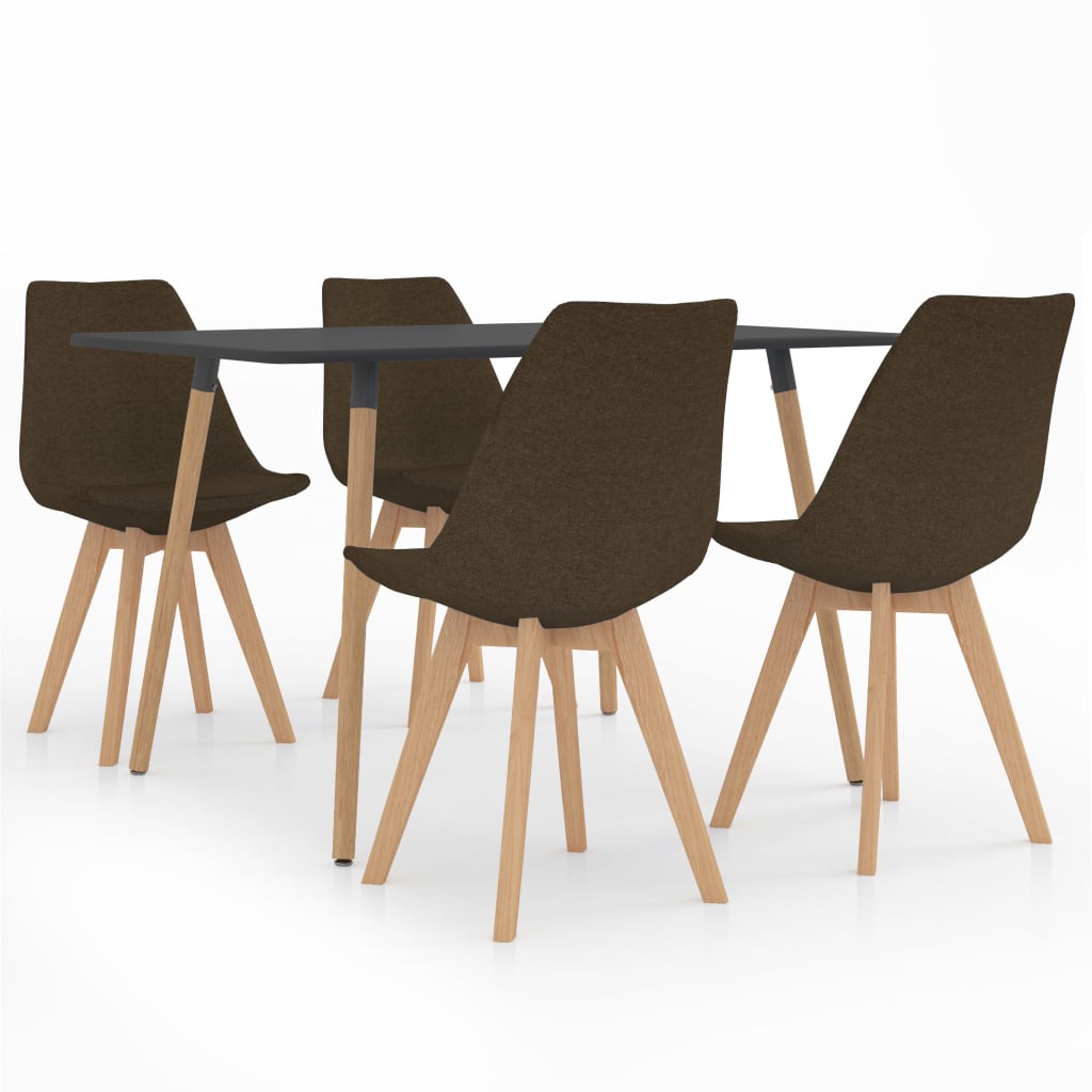  Matgrupp 5 delar brun