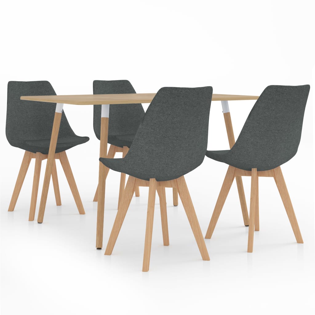  Matgrupp 5 delar ljusgrå