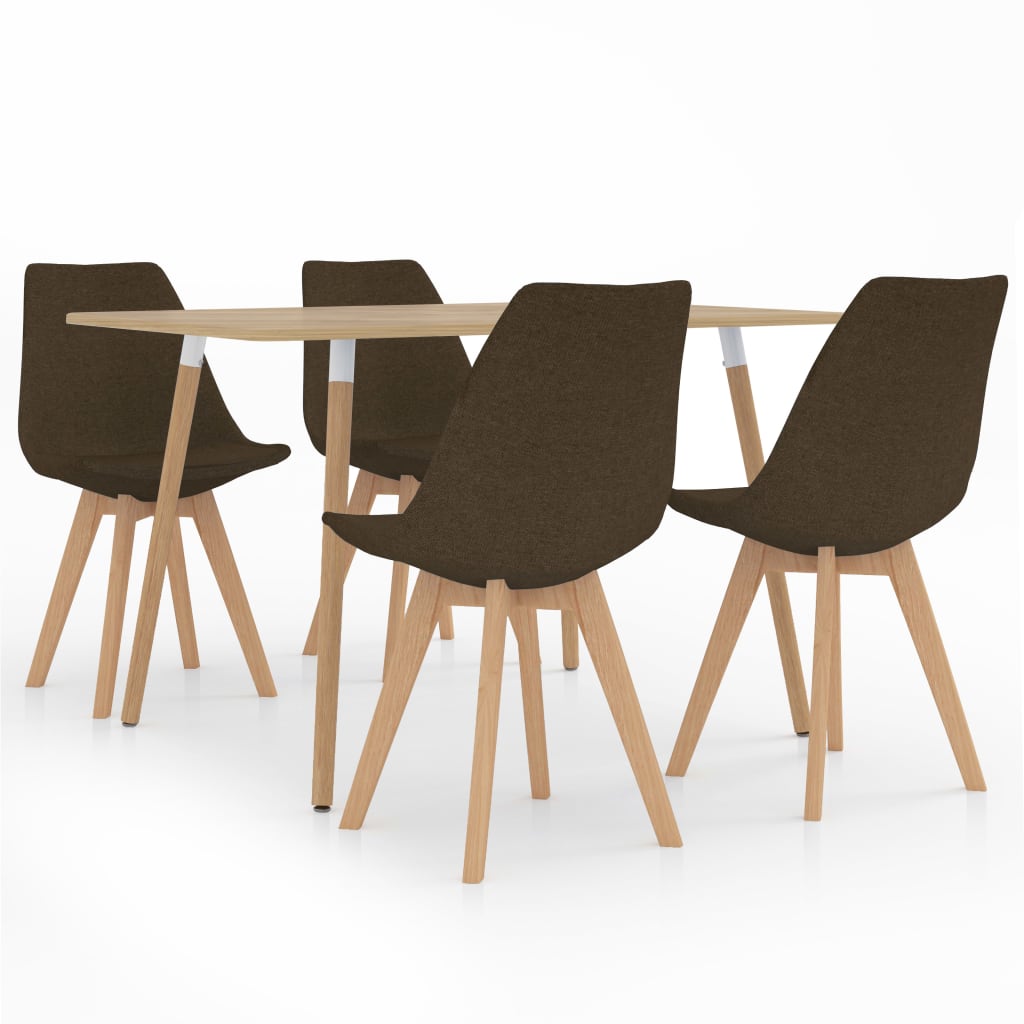  Matgrupp 5 delar brun