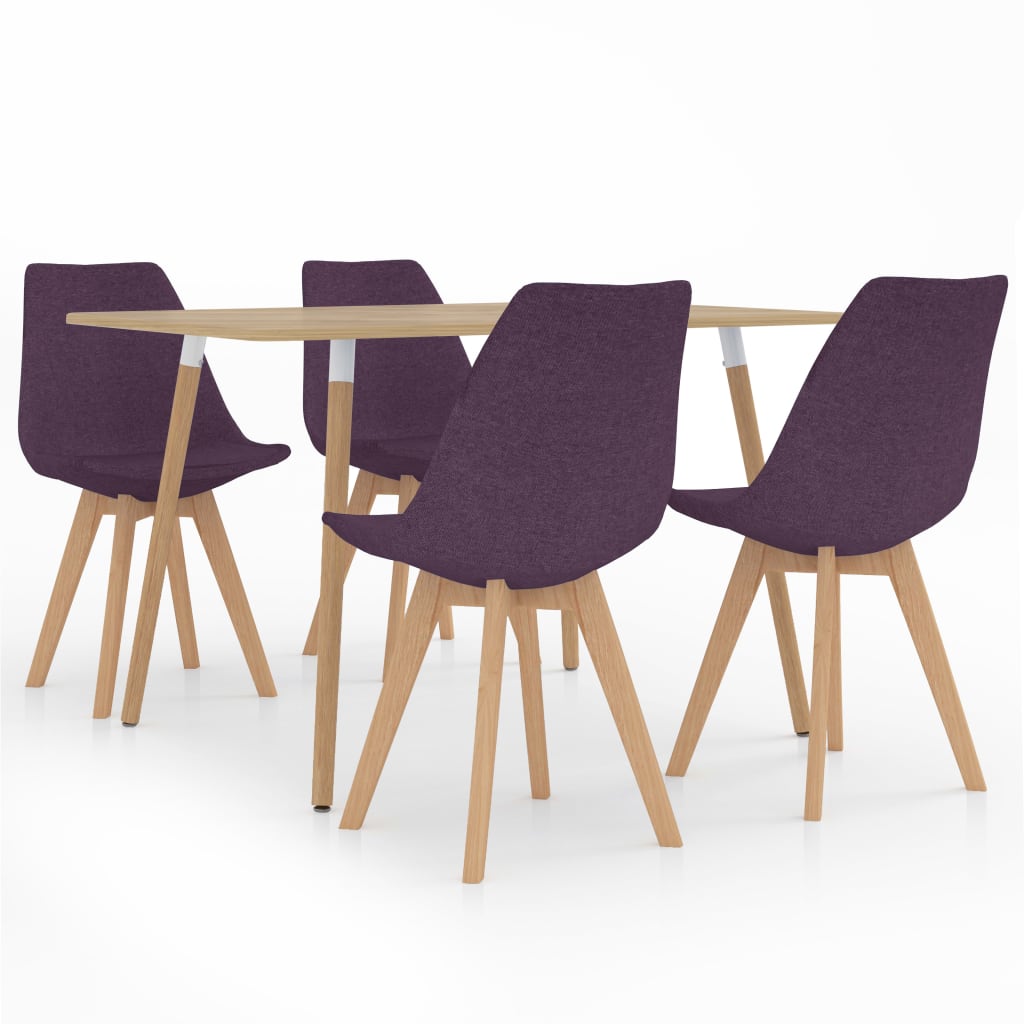  Matgrupp 5 delar lila