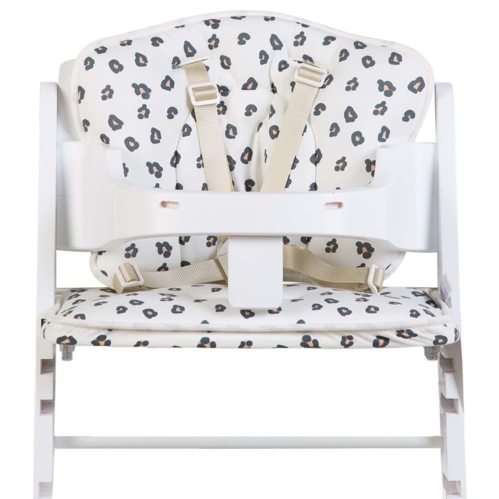 CHILDHOME Universell matstolsdyna jersey leopard