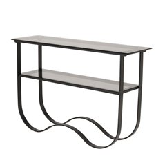 Wavy - Side Table - Black / Black