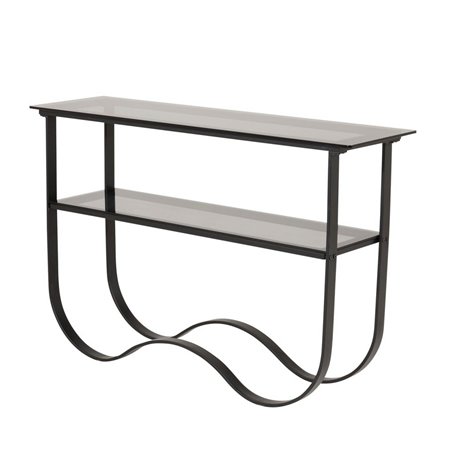 Wavy - Side Table - Black / Black