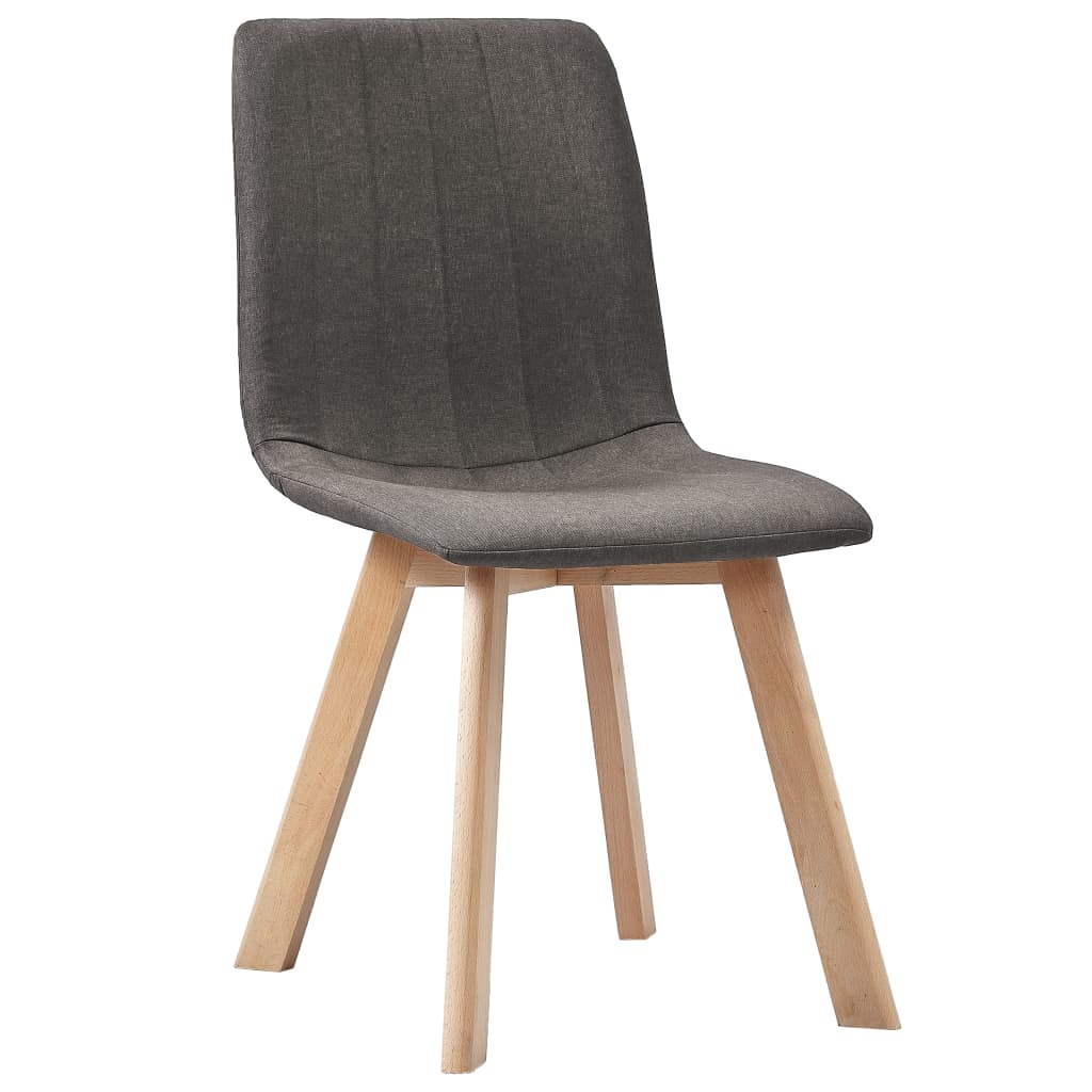  Matstolar 4 st taupe tyg