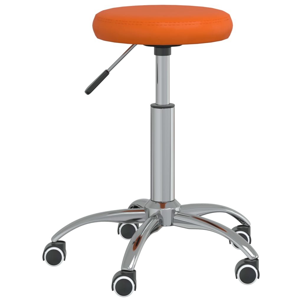  Matstol orange konstläder