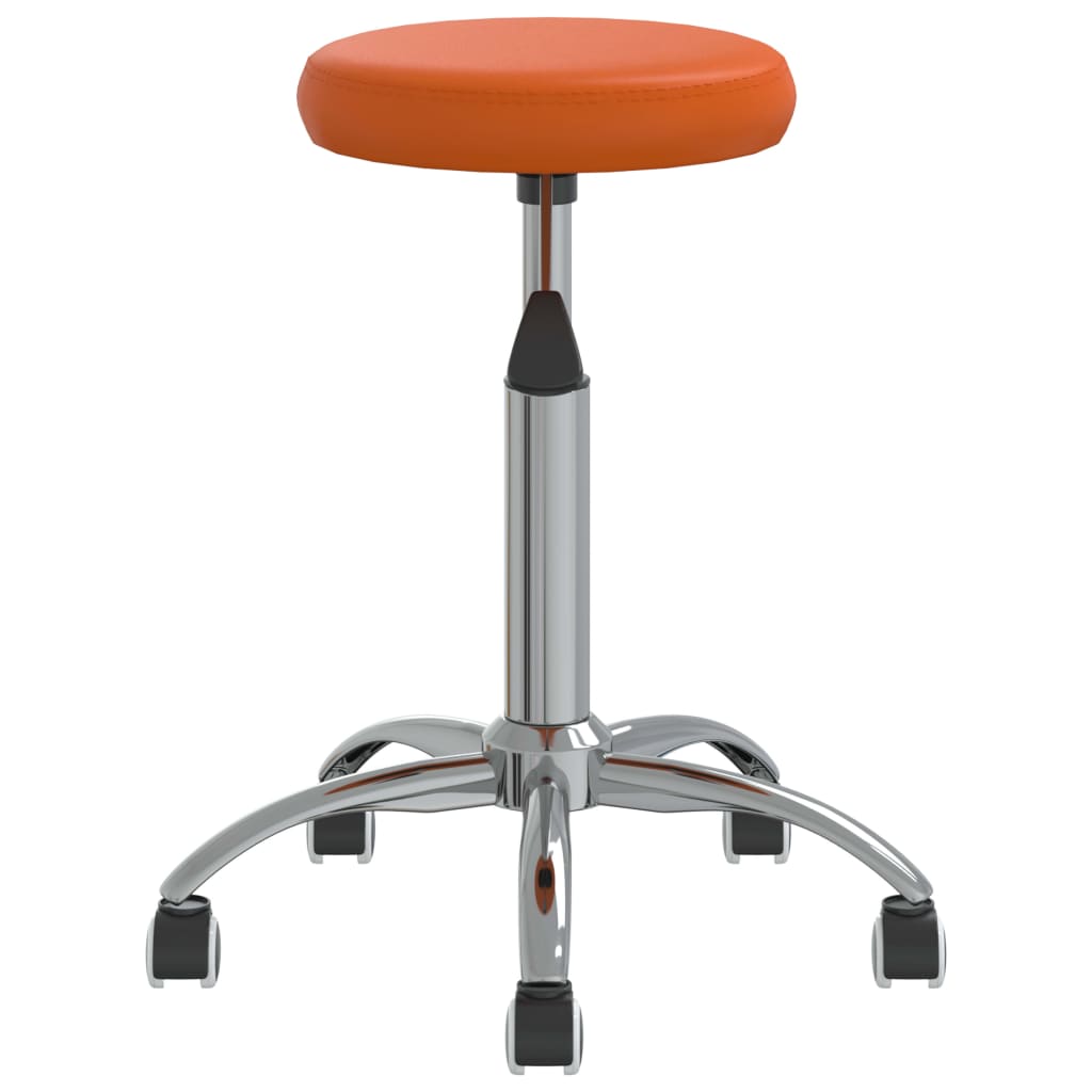 Matstol orange konstläder